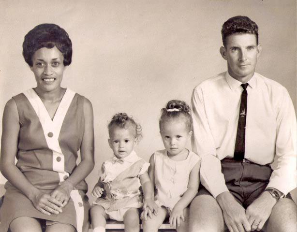 Cpl Joseph Radford and family, 1968 Cpl Joseph Radford and family, 1968