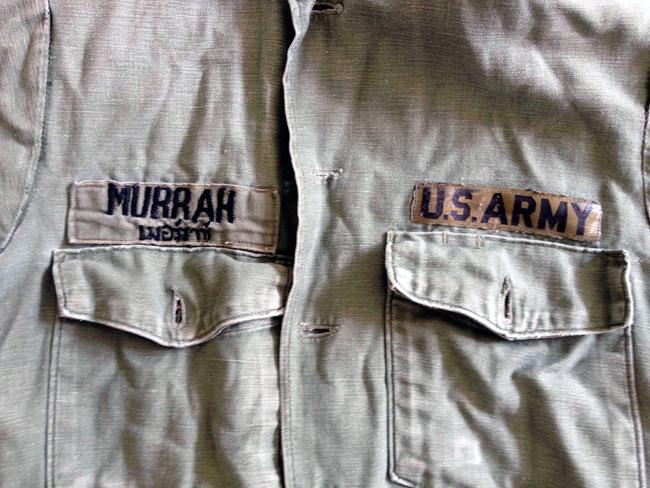 US Army shirt worn by Mark Murrah, circa 1970-1971 US Army shirt worn by Mark Murrah, circa 1970-1971