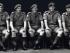 W Company Officers. Left to right: Lt Barley, Maj Hotop, Capt Sinclair, Lt Steel, Lt Denniston-Wood