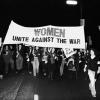 Women protest against the Vietnam War in Auckland, 1972