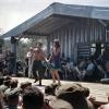 Dinah Lee entertaining troops at Nui Dat, circa 1967