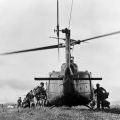 Troops board helicopter in New Zealand, c. 1970s