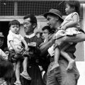 Father Wi and orphans at the An Phong Welfare Centre, 1969