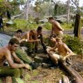 161 Battery gunners taking a breather, 1970