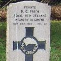 Donald Frith's grave, 2009