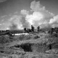 161 Battery firing howitzer in Vietnam
