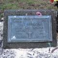 Bryan Petersen's grave, 2009