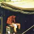 Phil Hollingsworth writing home from Vietnam, May 1967