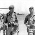 Sgt Des Panui (left) and WO2 Richard Shepherd, May 1971