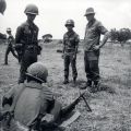 Corporal W.S. Vautier, 1NZATTV instructs South Vietnamese soldiers, 1971-72 