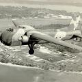 Bristol Freighter over Singapore, 1971