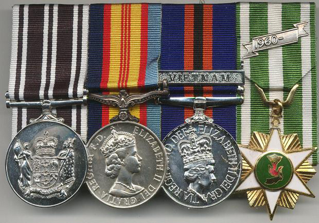 NZ Vietnam War medal group